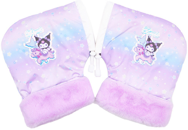 윙하우스 산리오 쿠로미 자전거 킥보드 장갑, 1세트