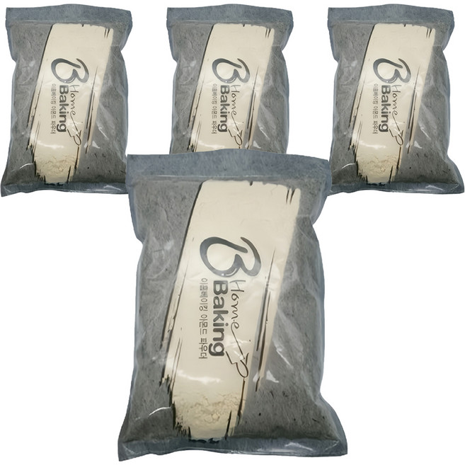 이홈베이킹 아몬드 분말, 1kg, 4개