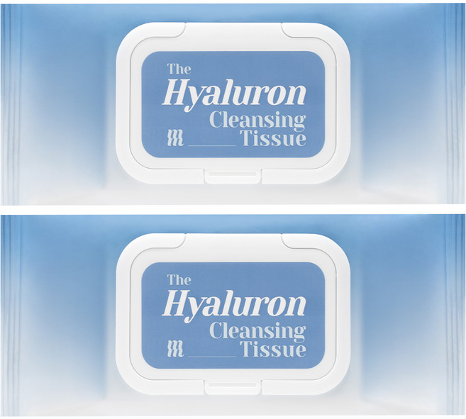 머지 더 히알루론산 딥 클렌징 티슈, 100매입, 2개