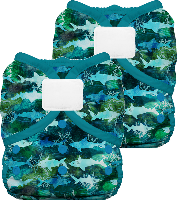 THiRSTiES 魔鬼氈防水尿布兜, Jaws2, 2件