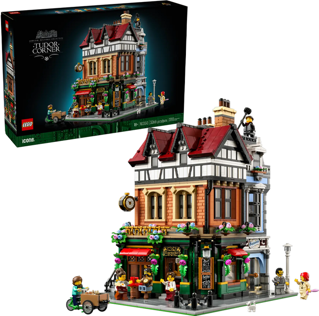 LEGO 10350 都鐸式街角 Tudor Corner, 混色, 1盒