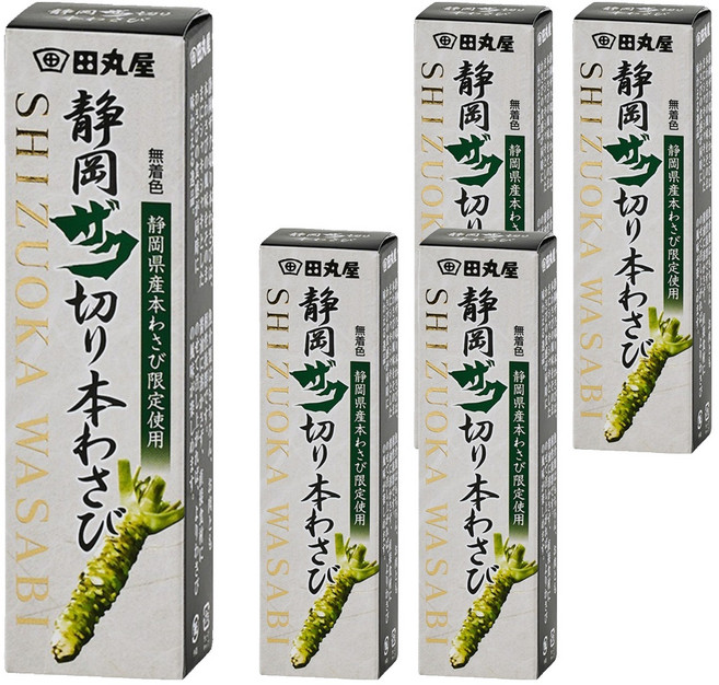 Tamaruya 田丸屋 粗磨現磨山葵, 5個, 42g