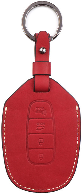 카템 장인 스마트키 케이스, 레드 와인, CT023(H04)