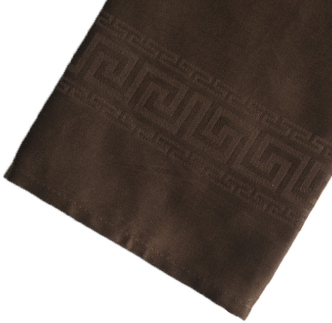 바리스타 린넨 타올 순면 100프로, 브라운, 10개