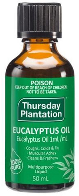 Thursday Plantation 星期四農莊 精油 尤加利, 50ml, 1瓶