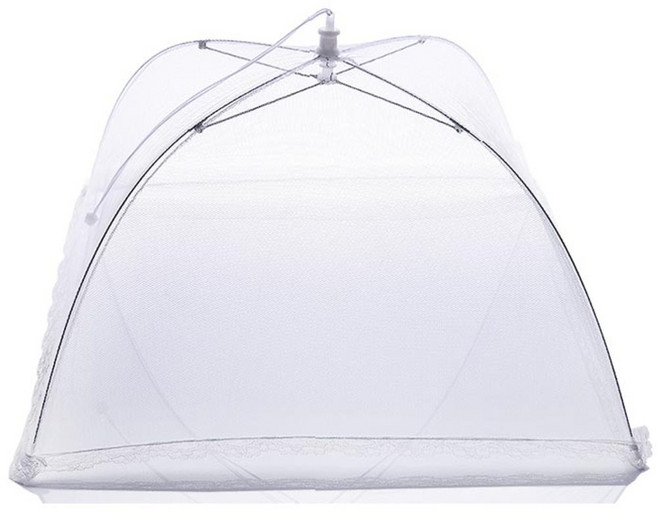 우산접이식 밥상보 음식커버, 1개