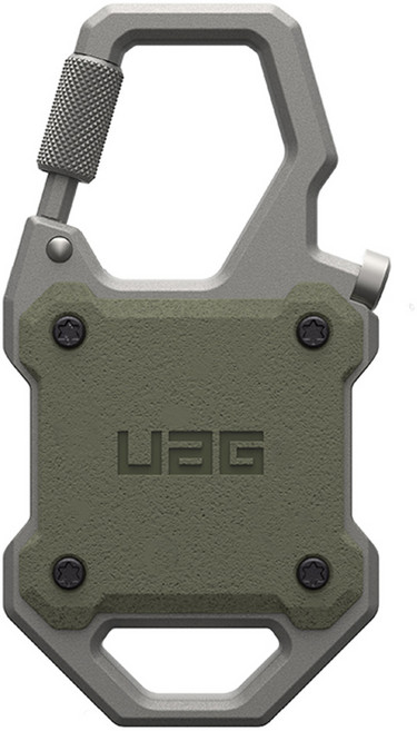 UAG 頂級版多功能鎖扣保護殼 AirTag, 軍綠色, 1個