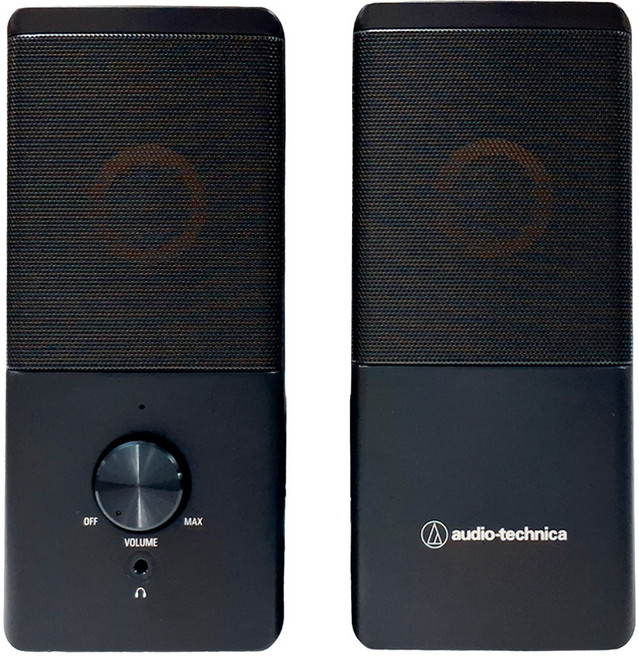 audio-technica 鐵三角 主動式喇叭 原廠保固, AT-SP95, 黑色