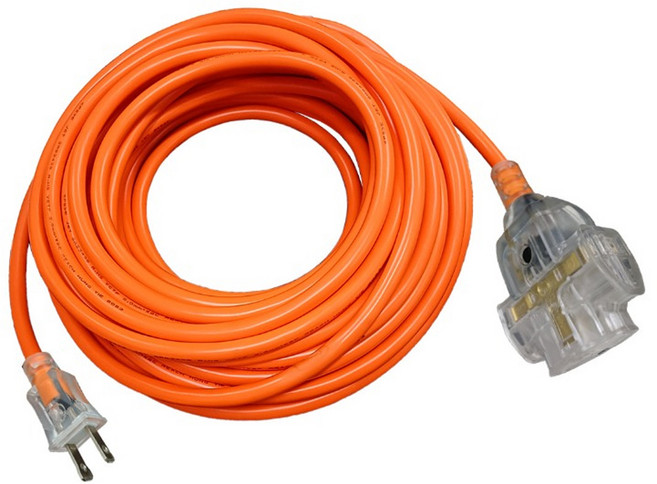 FONG HUA 崶華 動力線 C型 附過載, 9m, 紅色, 1條