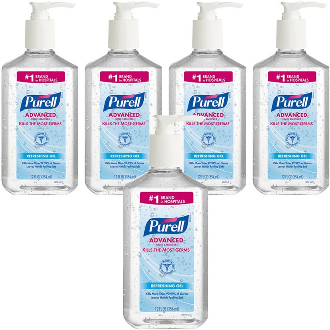 퓨렐 손소독제, 354ml, 5개