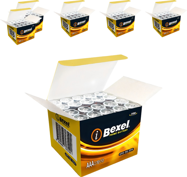 SM Bexel i-prime 鹼性AAA電池, 20入, 6個