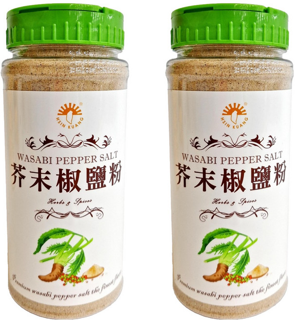 新光洋菜 芥末椒鹽粉, 2瓶