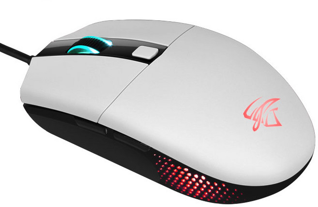 앱코 HACKER 프로페셔널 게이밍 마우스, A660 3325, 화이트