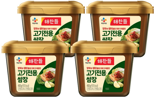 고기전용 쌈장, 450g, 4개