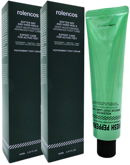 로렌코스 발뒤꿈치 고운발 우레아 풋크림 100ml, 1개입, 2개