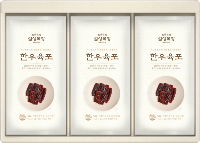 설설목장 명품 육포 선물세트, 300g, 1개