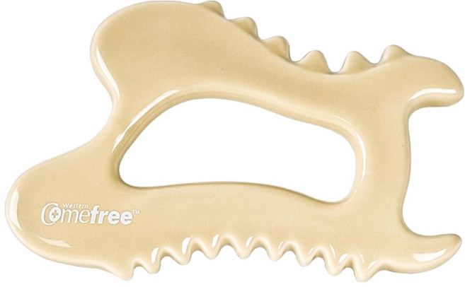 Comefree 全方位陶瓷體雕板 100%陶瓷材質 尺寸14.5x9.2x1.5cm, 奶茶色, 1個