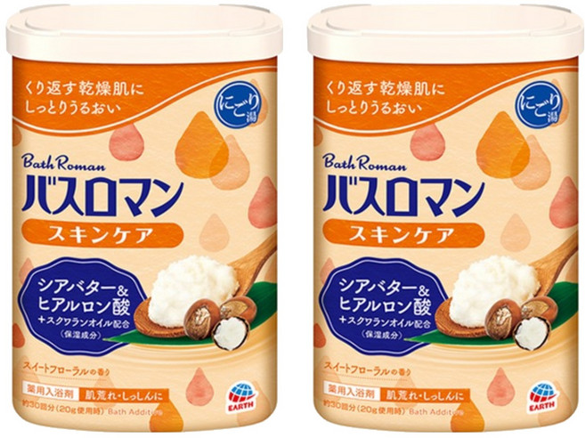 바스로망 시어버터 히알루론산 입욕제, 600g, 2개