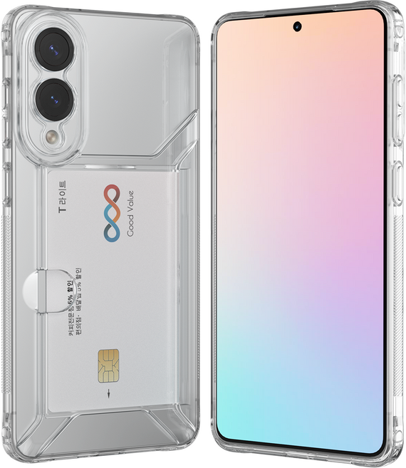 굿밸류 클린핏 카메라보호 2장 카드 휴대폰 케이스