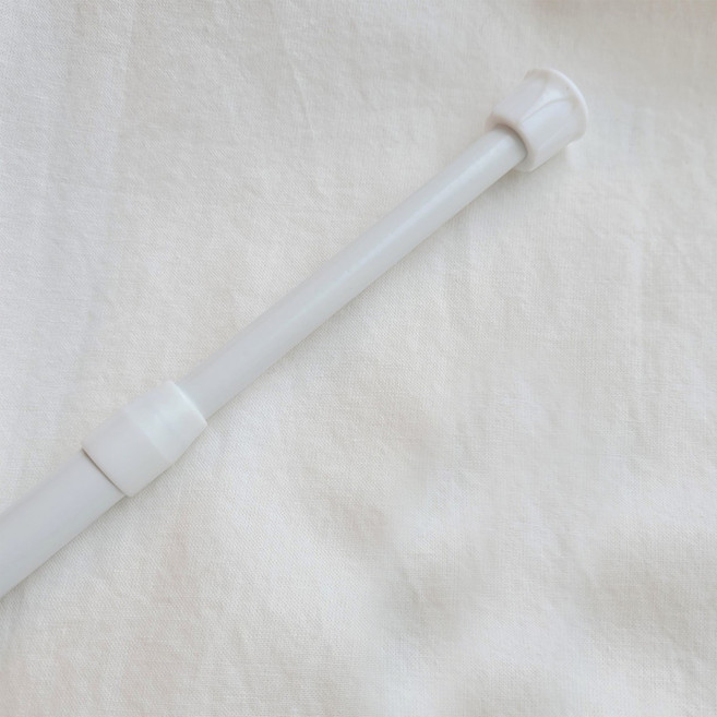 제이홈 길이조절 다용도 압축봉, 화이트