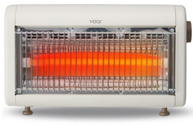 보아르 미니멀 전기히터, VO-HT015, 화이트