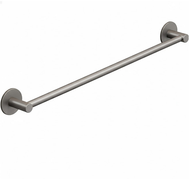 太空鋁免釘毛巾架, 槍灰色, 1個