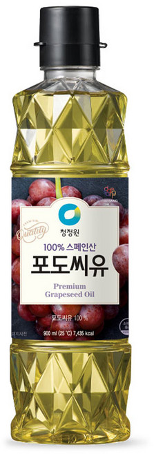 청정원 포도씨유, 900ml, 1개