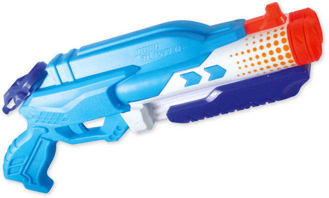 애들랜드 더블샷 워터건, 혼합 색상, 1개