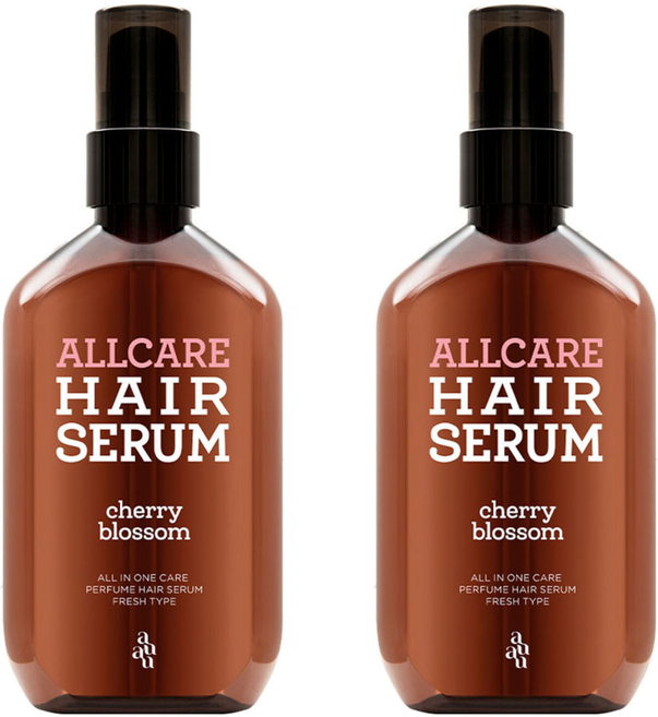 아유아유 올케어 헤어세럼 체리블러썸향, 100ml, 2개