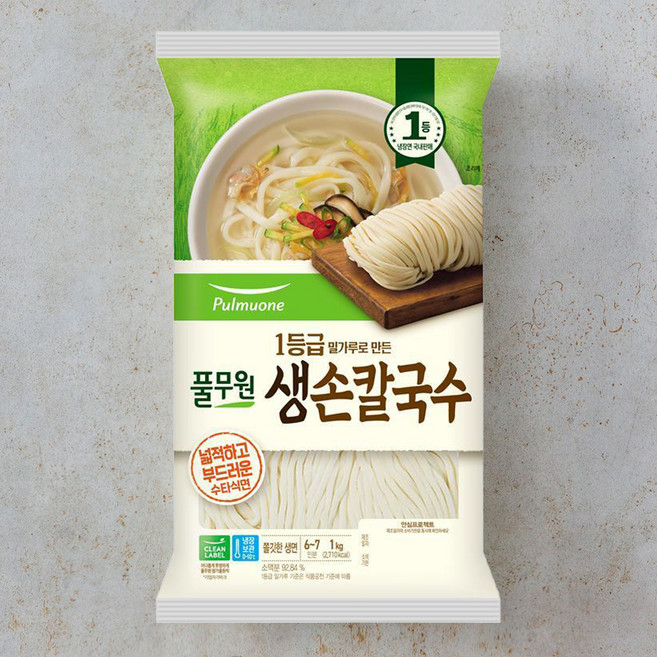 풀무원 생손칼국수 6인분, 1kg, 1개