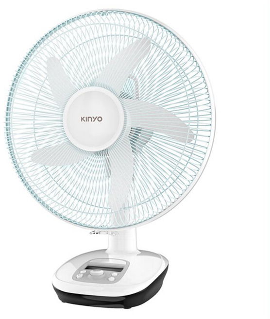 Kinyo 充電風扇, CF-1455, 白色