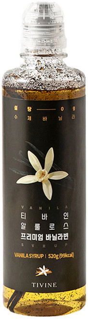 티바인 알룰로스 프리미엄 바닐라빈, 520g, 1개