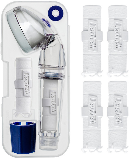 듀벨 여행용 샤워기 + 세디먼트 필터 6p, 1개, 석회필터