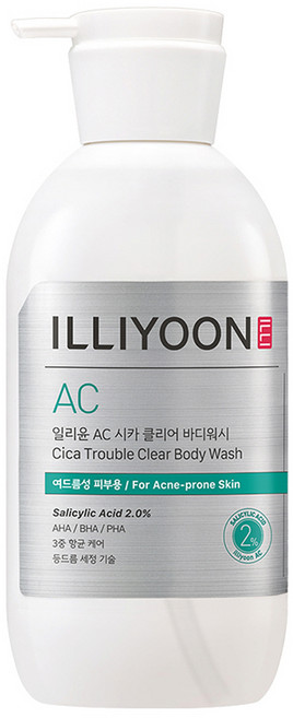 일리윤 AC 시카 클리어 바디워시, 1개, 400ml
