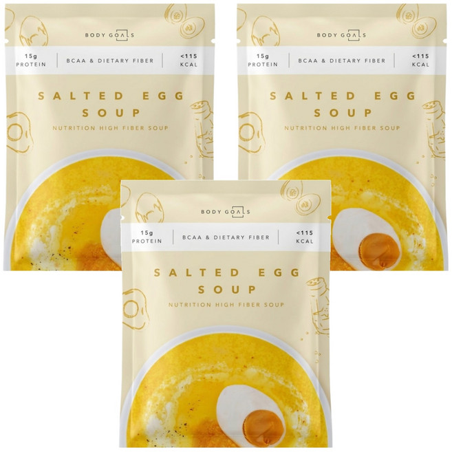 BODY GOALS 高纖營養輕食餐 隨手包, 29g, 3包