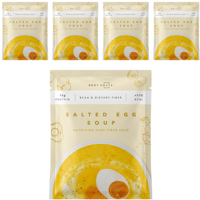 BODY GOALS 高纖營養輕食餐 隨手包, 29g, 5包