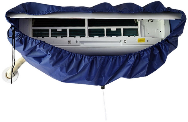 省錢DIY冷氣清洗罩套組 小款, 藍色, 1個