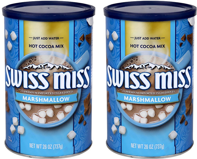 스위스미스 마시멜로우 플레이버 코코아 믹스, 737g, 1개입, 2개