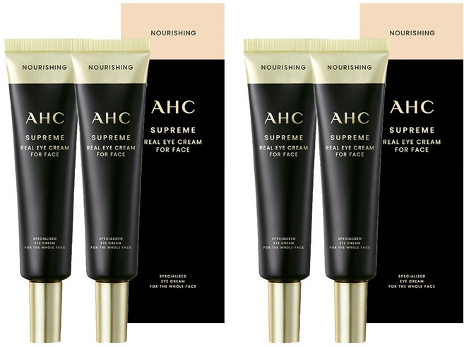 AHC 슈프림 리얼 아이크림 포 페이스, 30ml, 4개