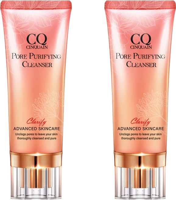 CINQUAIN 思珂 台灣公司貨 全能極淨玫瑰潔顏乳, 2個, 100g