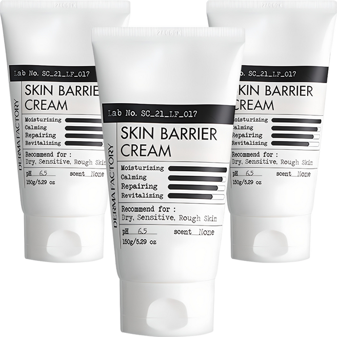 더마팩토리 피부장벽 크림, 150g, 3개