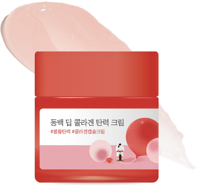 라운드랩 동백 딥 콜라겐 탄력 크림, 50ml, 1개