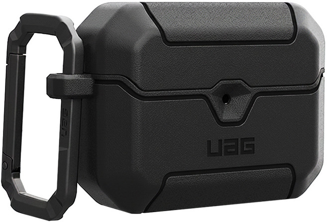 UAG AirPods Pro 3 耐衝擊防塵保護殼, 黑色, 1個, 10413311