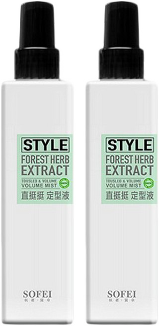 SOFEI 舒妃 型色家直挺定型液, 2個, 180ml