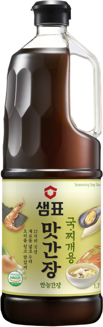 샘표 맛간장 국찌개용, 1.7L, 1개