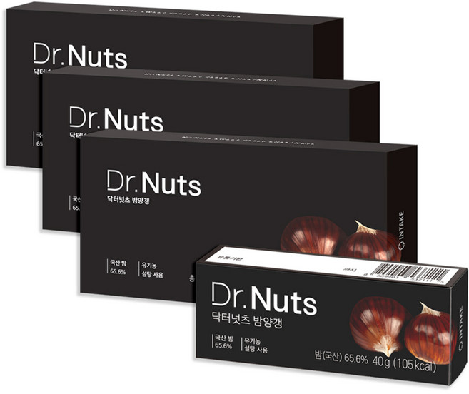 닥터넛츠 밤양갱, 40g, 15개