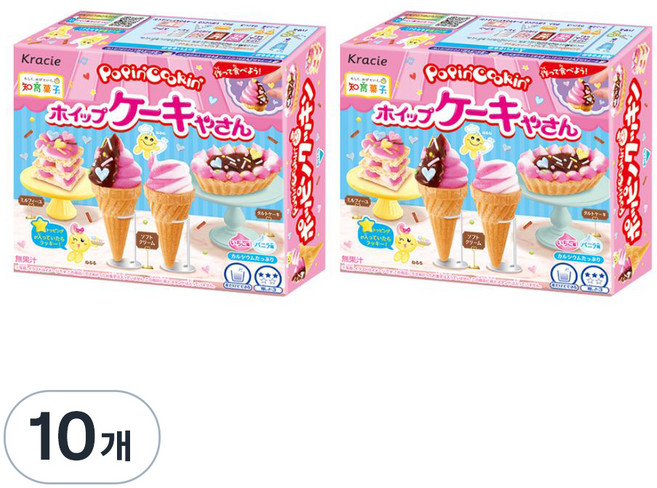 크라시에 케이크 야상 가루쿡 만들기 세트, 단품, 10개