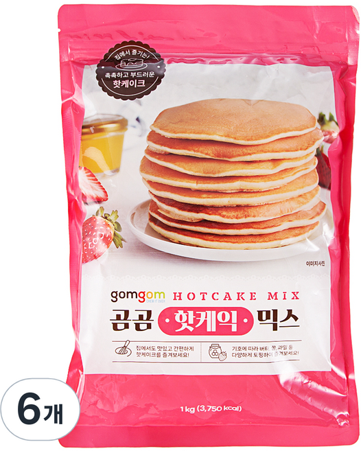 곰곰 핫케익 믹스, 1kg, 6개