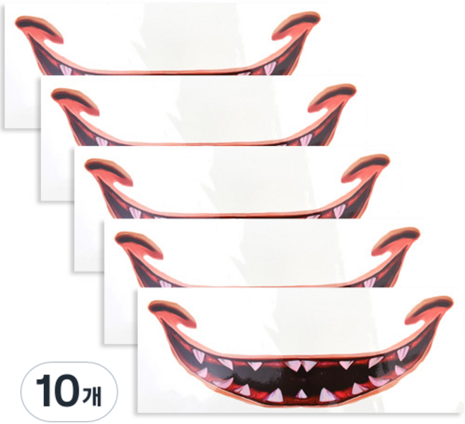 파티해 호러 타투 빅마우스, 샤크, 10개