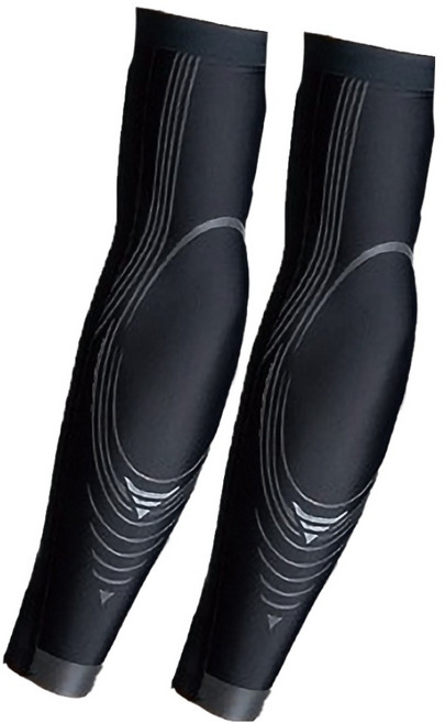 ZaMST 贊斯特 Pressione Arm 壓力機能恆溫袖套, 黑色, 1雙